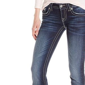 MISS ME ANGEL WING JEANS SIZE 25